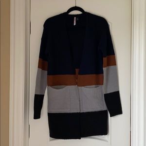 Colorblock Cardigan